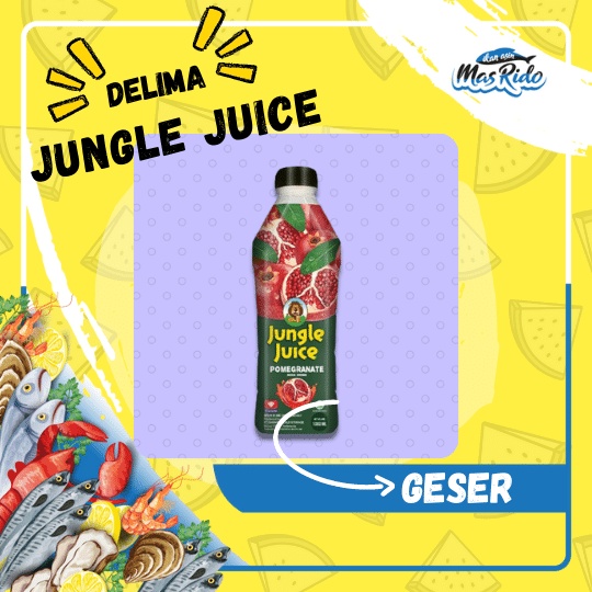 

Jungle Juice Pomegranate Perisa Jus Delima Minuman Rasa Buah Delima