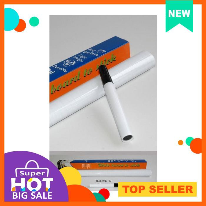 

Vinyl Removable Wall Stickers White Board Papan Tulis Sticker Dinding