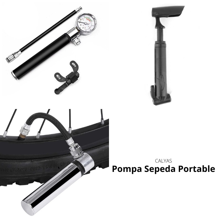 Pompa Angin Portable Ban Sepeda Mini Bike Mini air Compressor