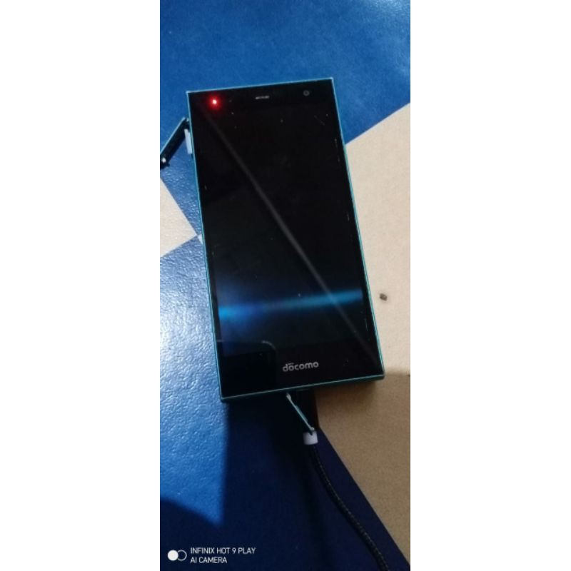 fujitsu f01h lcd gelap/mati mulus