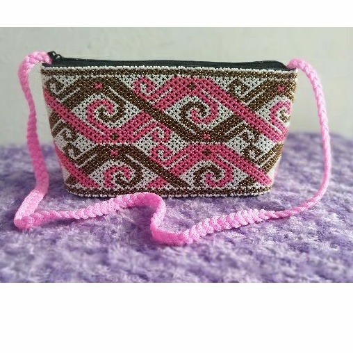 tas etnik manik Mote/ Slingbag etnik Kalimantan