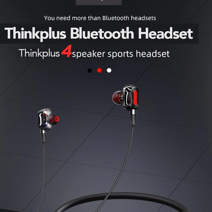(TERLARIS) Thinkplus Lenovo HE05 Pro Sport Bluetooth Earphone Wireless Headset Handsfree
