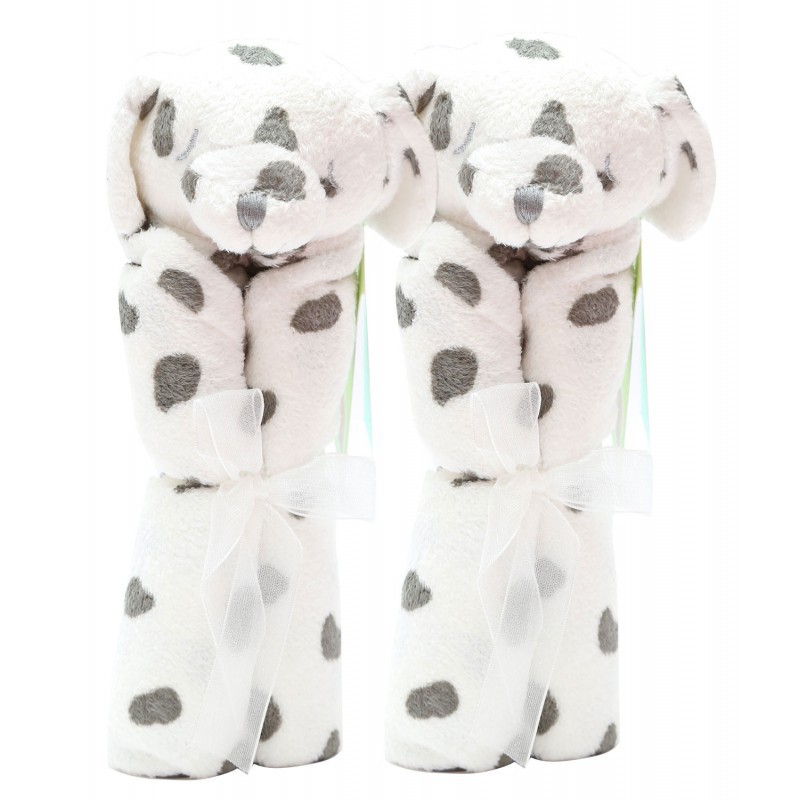 Angel Dear Mini Blankie Twins - Dalmations