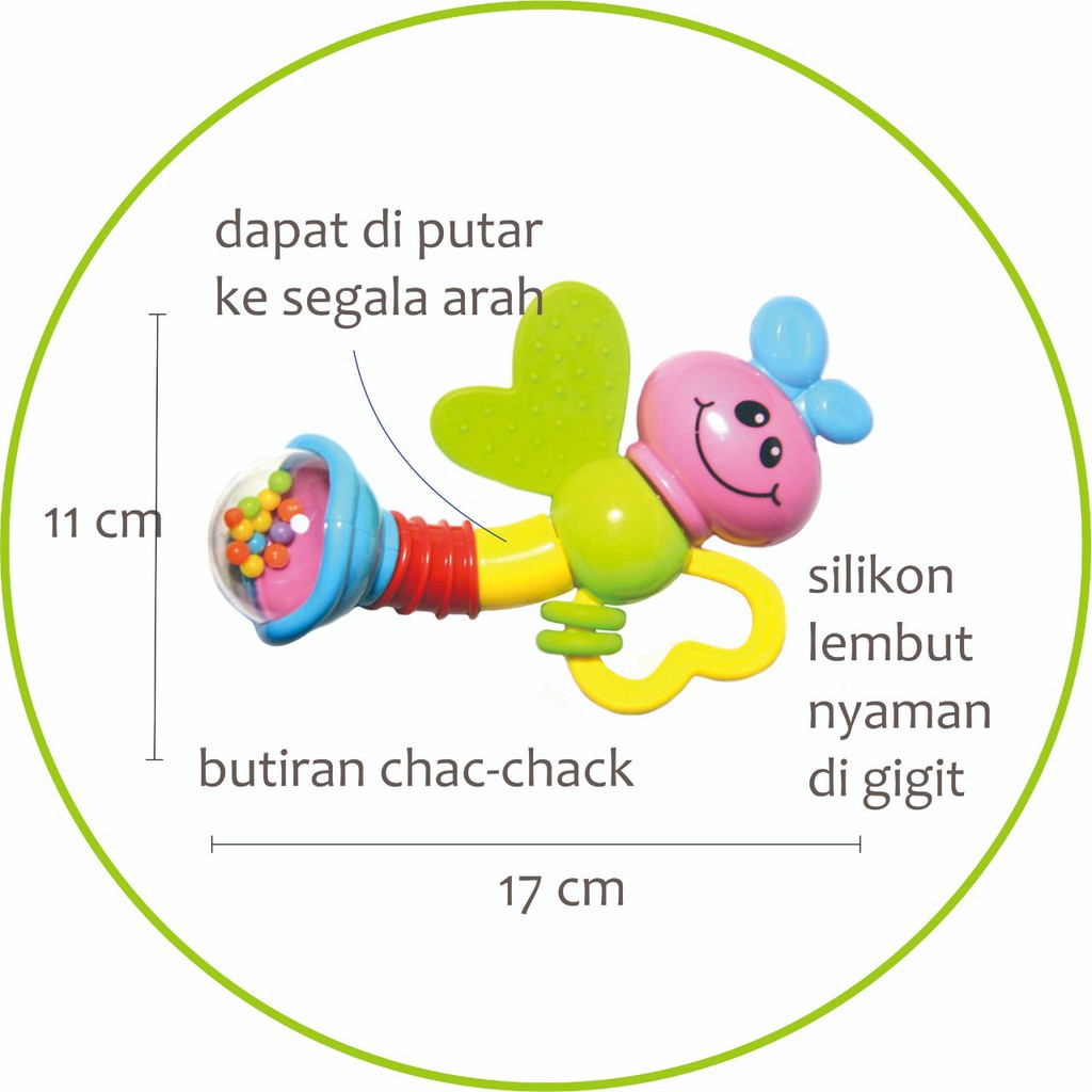 Ploopy Sensory Teether Rattles