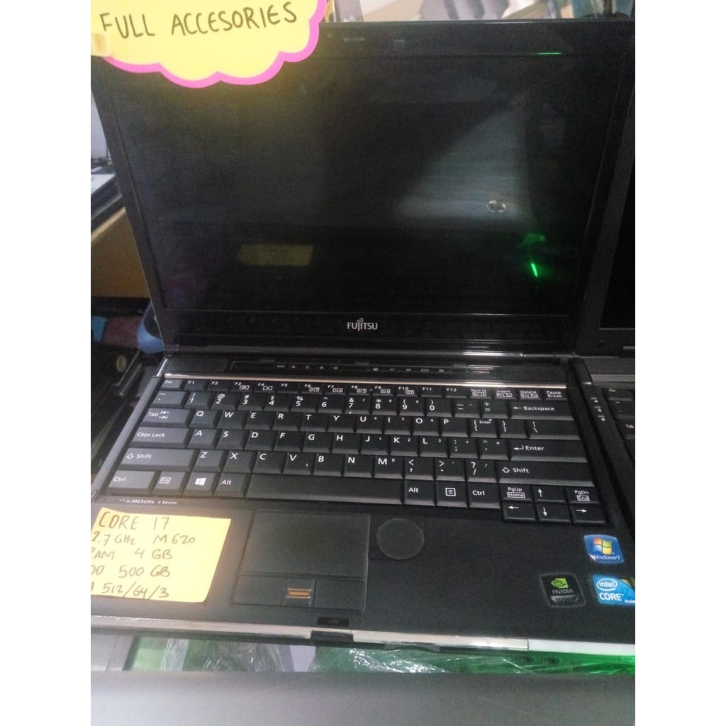laptop intel core i7 m620 seken singapore