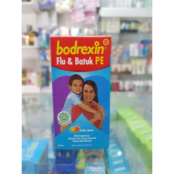 Bodrexin Flu &amp; Batuk PE Sirup 56ML/ Obat Batuk/Obat Demam/Obat Sakit Kepala