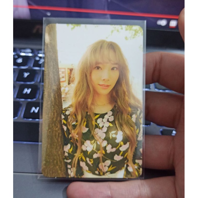 BOOKED Photocard Taeyeon SNSD Purpose Deluxe Version