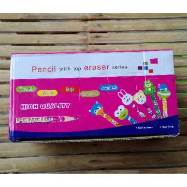 

Pensil & penghapus lucu karakter animasi (Acb Berkah Stationery)