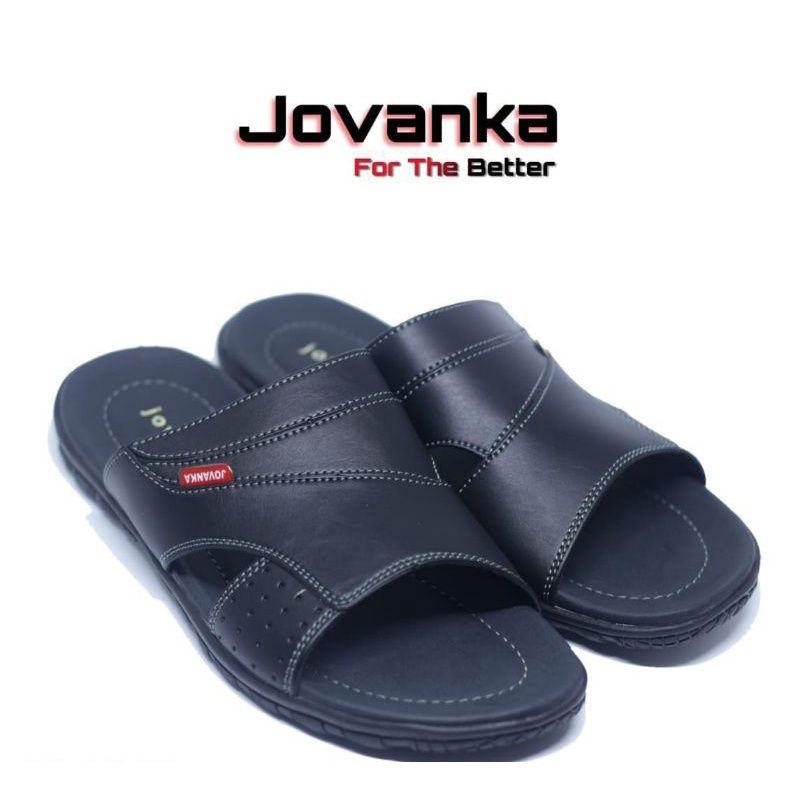 SANDAL KULIT PRIA/SENDAL PRIA DEWASA JVK 06