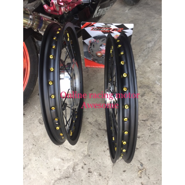 Velg ring 17 sepaket tromol beat vario scoopy vario 125 150 all matic honda rakit jadi