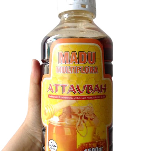 

Madu Murni Multiflora Attaubah 1.5 Kg | madu ternak asli murni