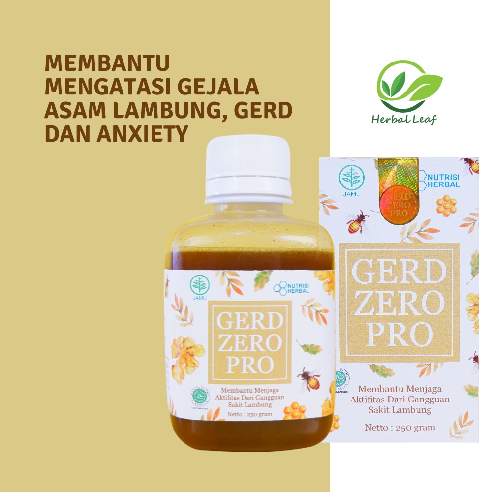Jual GERD ZERO PRO / OBAT LAMBUNG / MAAG / GERD ANXIETY Indonesia