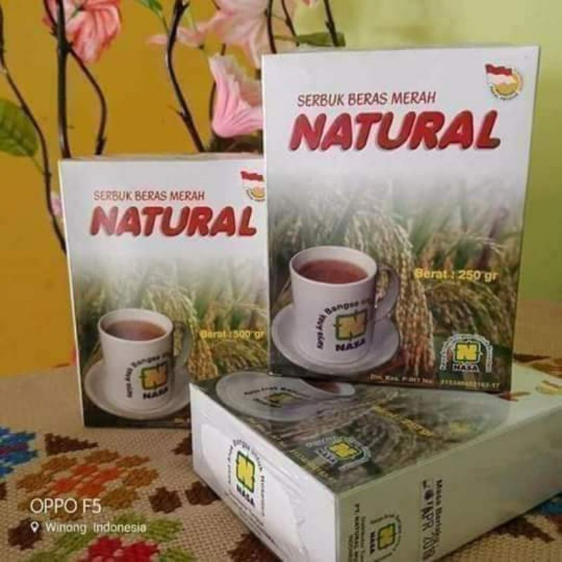 

Serbuk Beras Merah 500gr& 250 gr