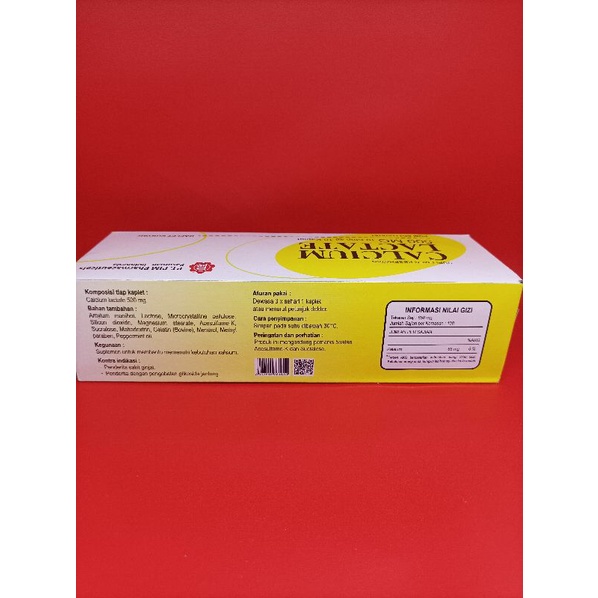 Calcium Lactate / Kalk / Kalsium Box