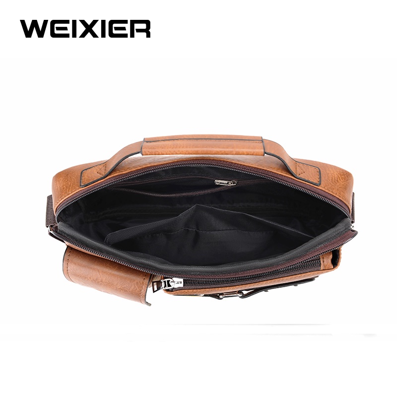 WEIXIER D234 Tas Selempang Pria Kulit Sling Bag Premium WK-SBY