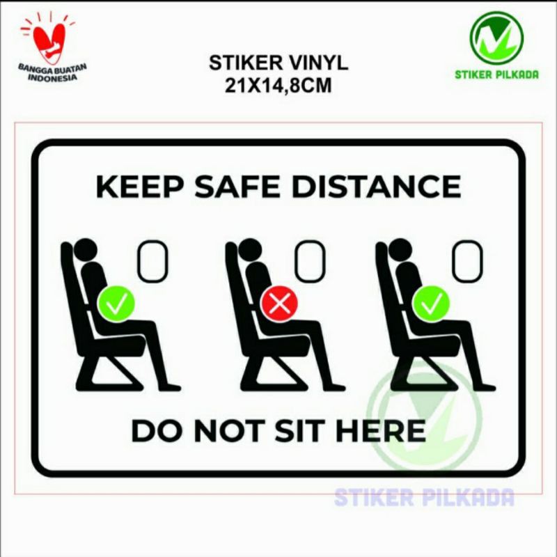 

STIKER VINYL JAGA JARAK KURSI UK.A5 (14,8x21cm)