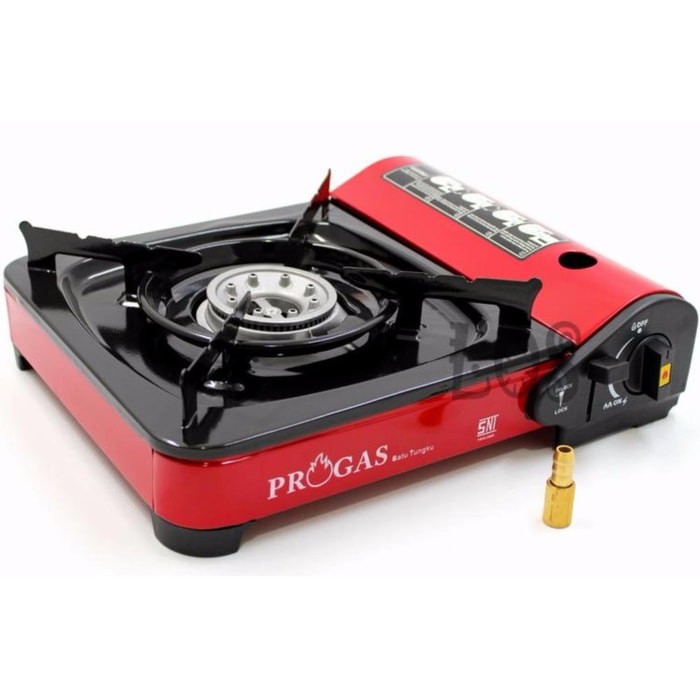 Kompor gas portable PROGAS 2in1 SNI