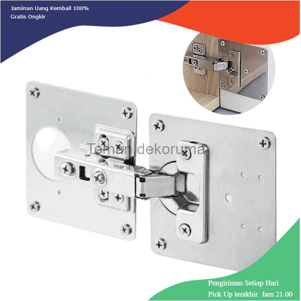 TD - PKK LOYOCA Hinge Pintu Repair Cabinet Furniture Drawer Door - CD302