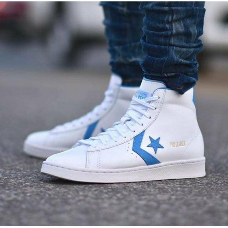 converse pro leather mid top