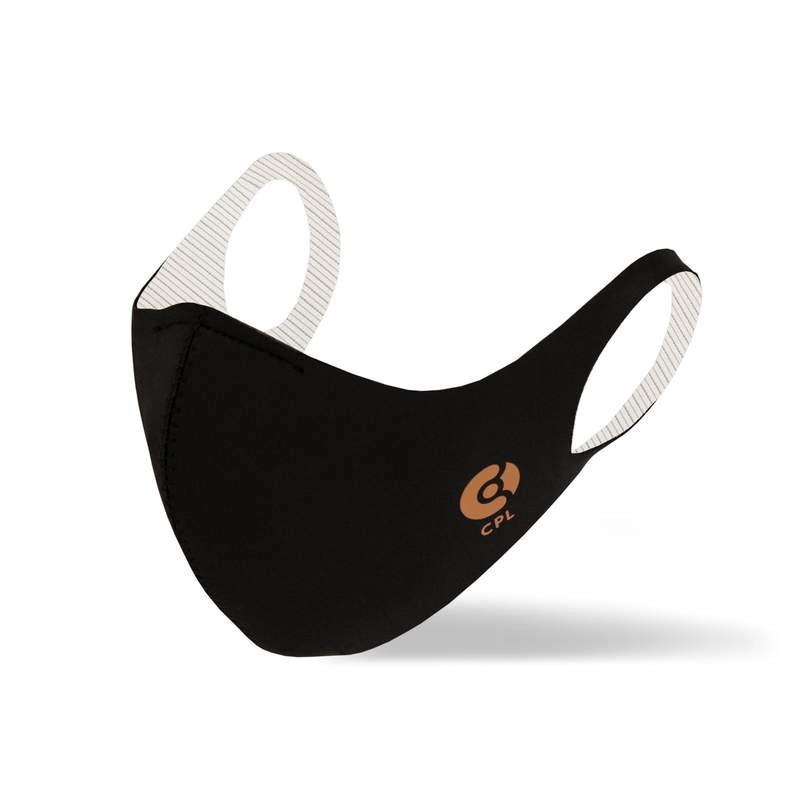 Copperline Anti Bacterial Copper Mask - BLACK