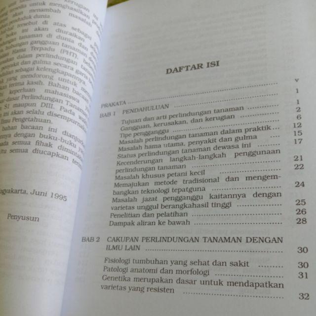 Dasar Dasar Perlindungan Tanaman