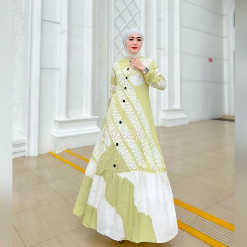 gamis candi mekar/Twill