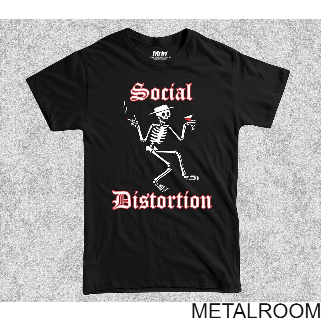 COD BAJU KAOS BAND SOCIAL DISTORTION