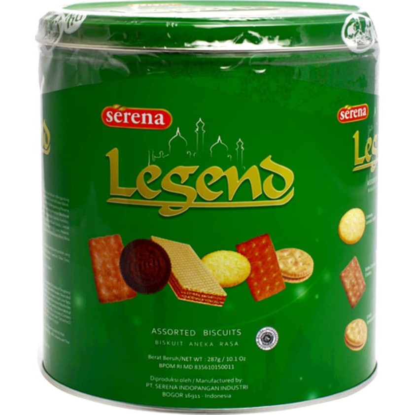

SERENA ASSORTED LEGEND MINI 287 GRAM 1 KARTON ISI 6 TIN
