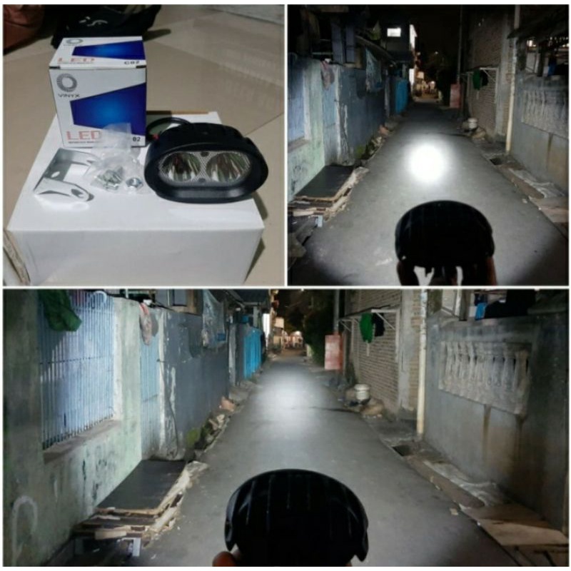 Lampu Tembak Led Sorot OWL 20 Watt Focus Motor Mobil