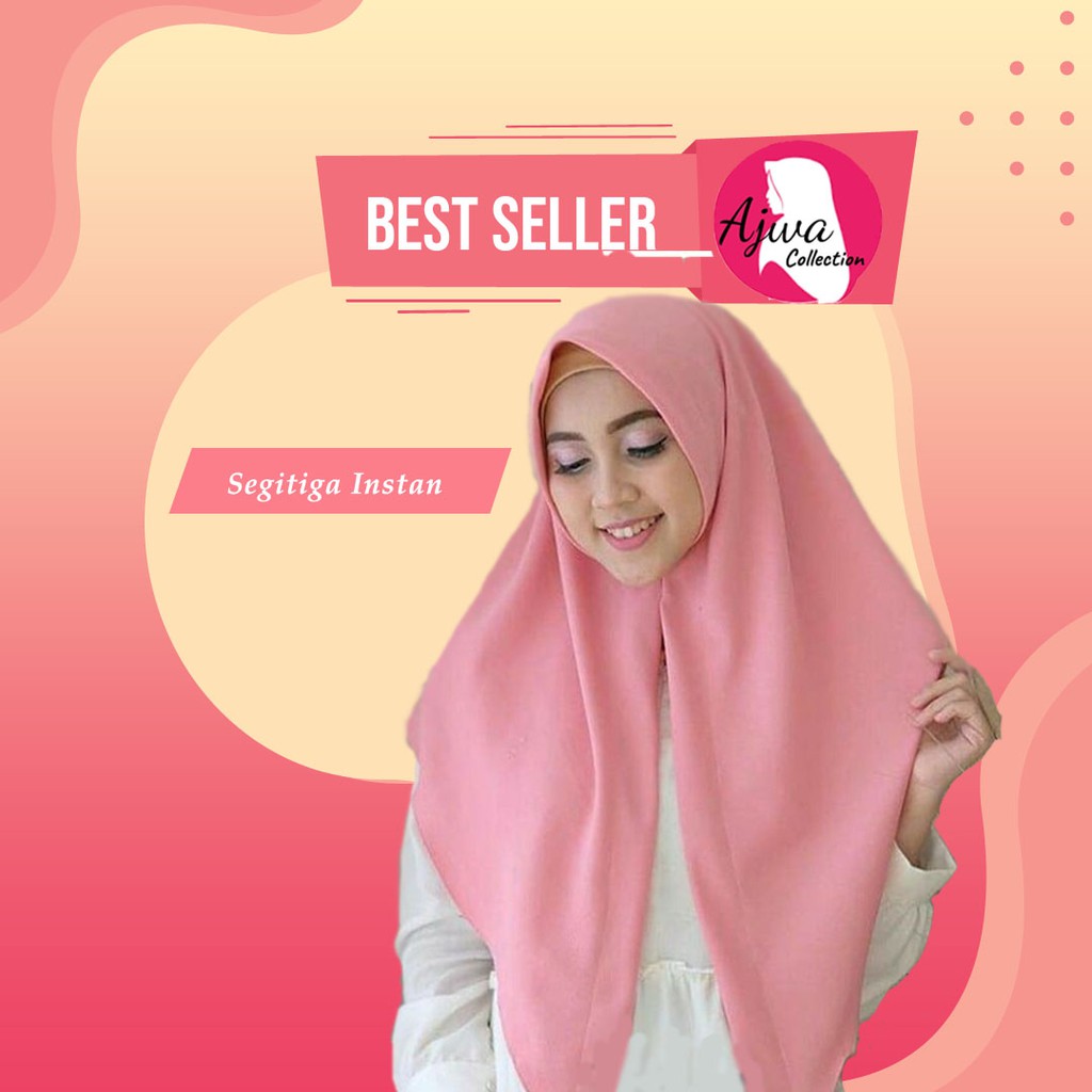 PROMO Jilbab Instan Siria Series 1Slup Crepe High 