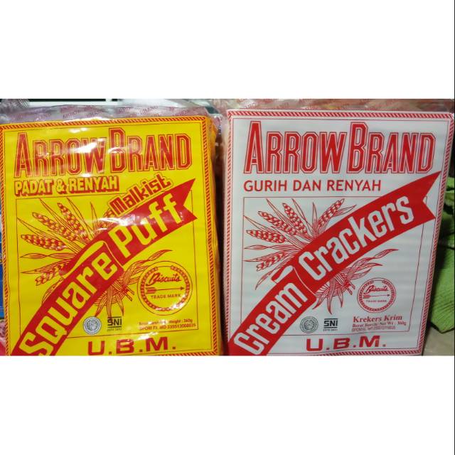 

Biskuit kabin Arrow Brand UBM