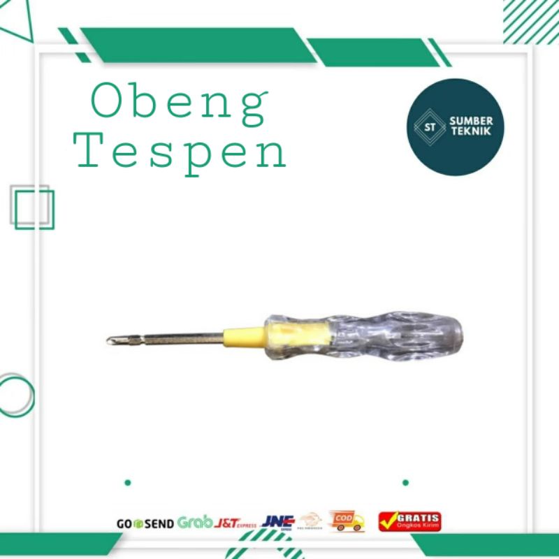 Obeng Bolak Balik / Obeng Min Plus / Obeng Tespen Bolak Balik
