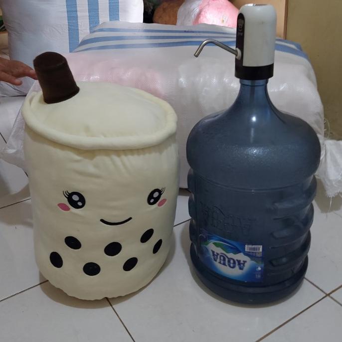 0Boneka Boba Jumbo Besar 45cm Ukuran Galon Bahan Halus SNI6