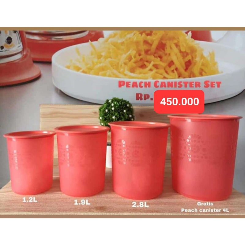 Toples cantik Raya Canister Tupperware