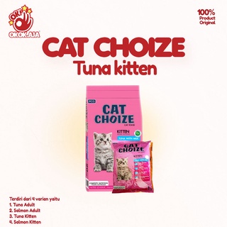 Makanan Kucing kering premium murah CAT CHOIZE 7 bungkus untuk Adult atau Kitten