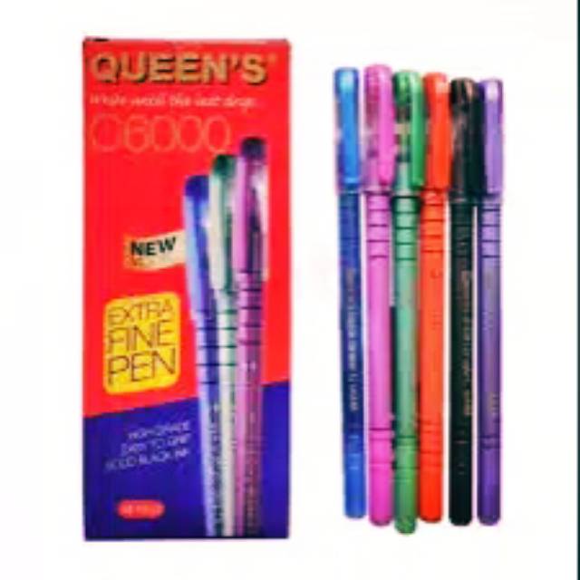 

QUEEN'S C 6000' Pen Faster Eceran
