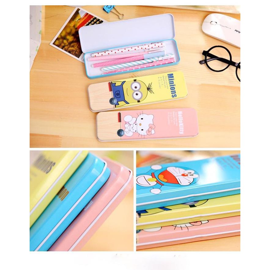 

Kotak pensil , tempat pensil doraemon, hello kitty, spongebob