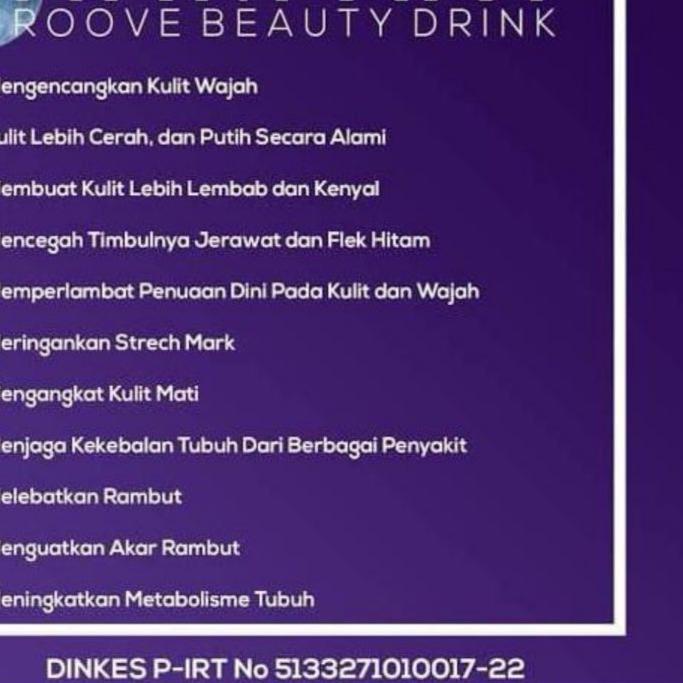 

Segera Miliki Roove Collagen Drink Kolagen FREE 6 Sachet T6T!!