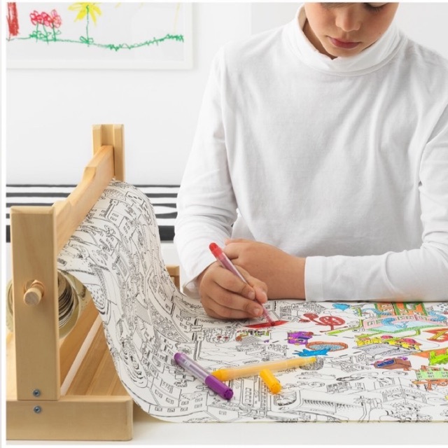 

Rol Kertas Gambar Gulung Paper Roll Doodle Coloring Paper