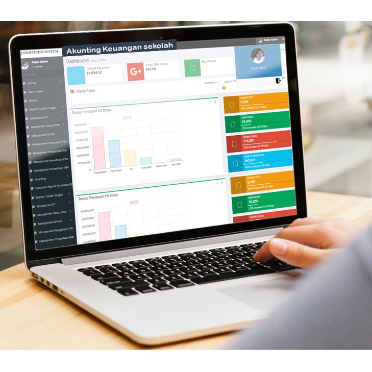 Aplikasi spp sekolah dan yayasan dan  Anggaran Keuangan dan Akunting sekolah yayasan program spp keu