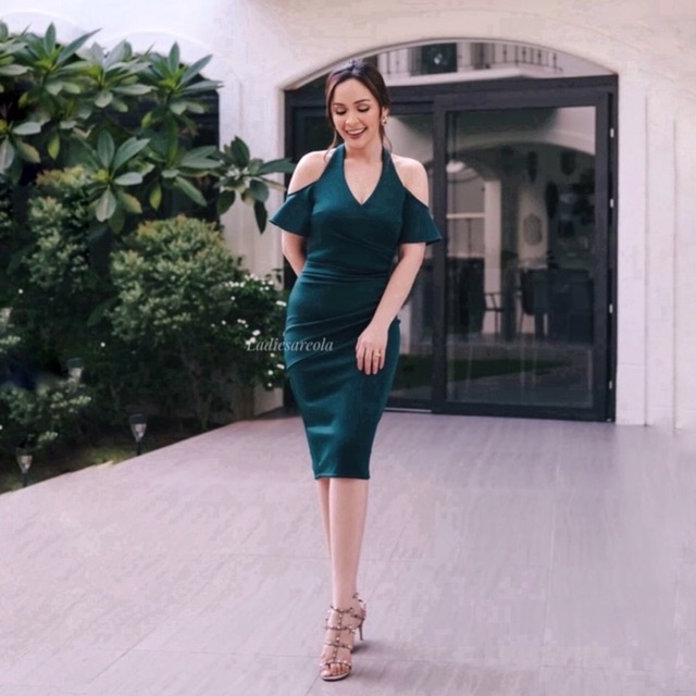 Sabrina dress wanita dress casual gaun malam baju party bodycon dress big size jumbo dress tanktop