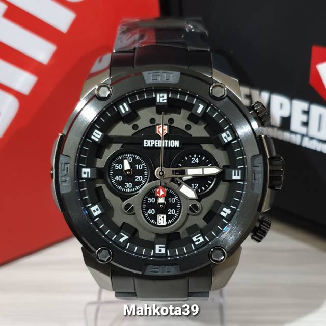 Jam Tangan Pria Expedition E6787MC Black