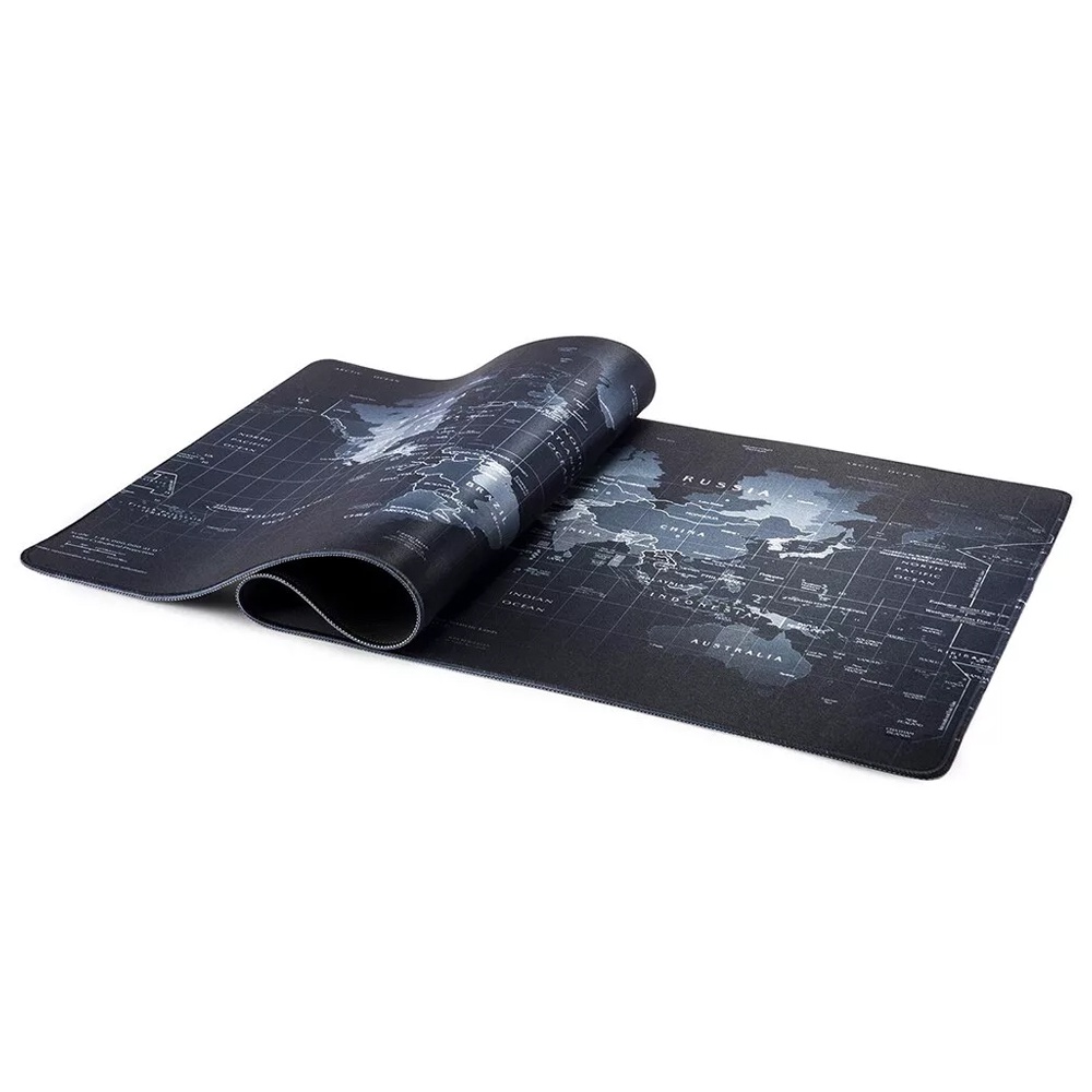 Mouse Pad Gaming Gambar Peta Dunia Ukuran XL Besar