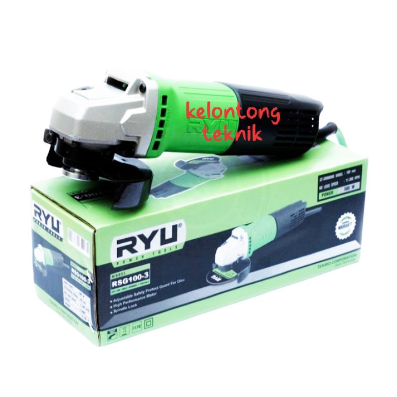 Gerindra tangan/mesin Gerindra potong/angele Gerindra 4inRYU RSG 100-3
