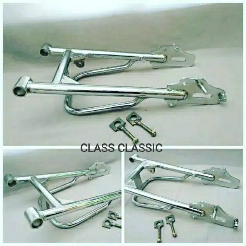(BISA COD) Arm Bpro Variasi super Trap C70 Bulat chrome | Arem C70 arem grand