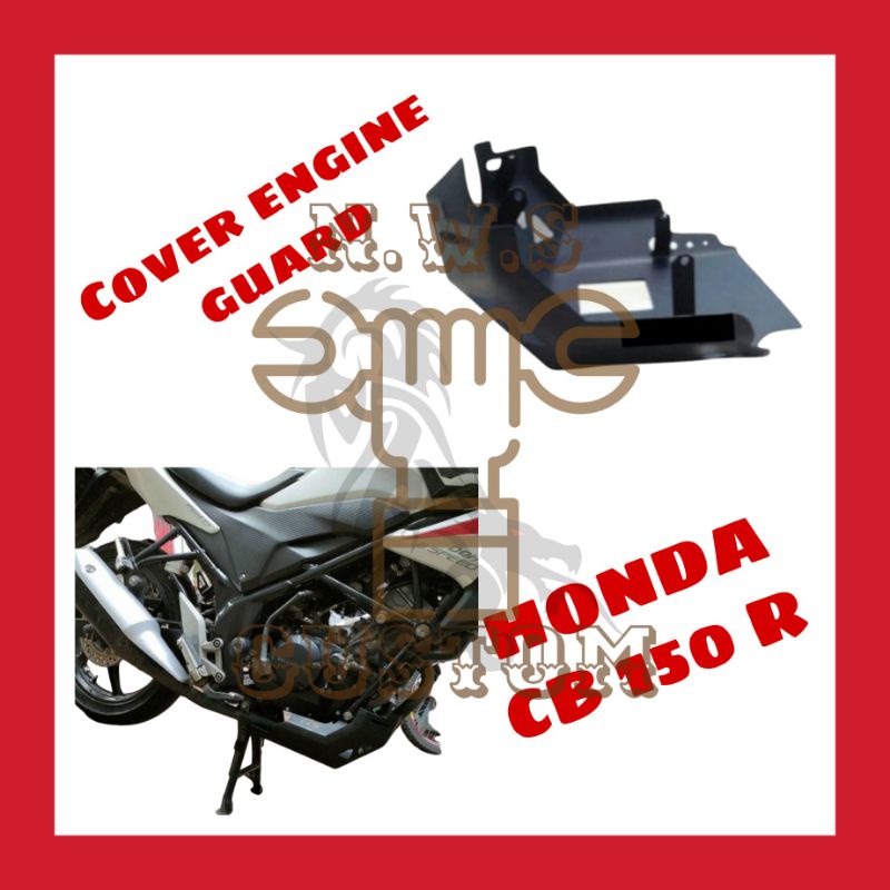 Jual COVER ENGINE GUARD SKID PLATE HONDA CB150R NEW & OLD. Skid plate