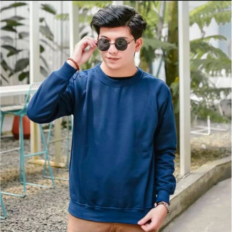 Sweater crewneck polos size M L XL XXL