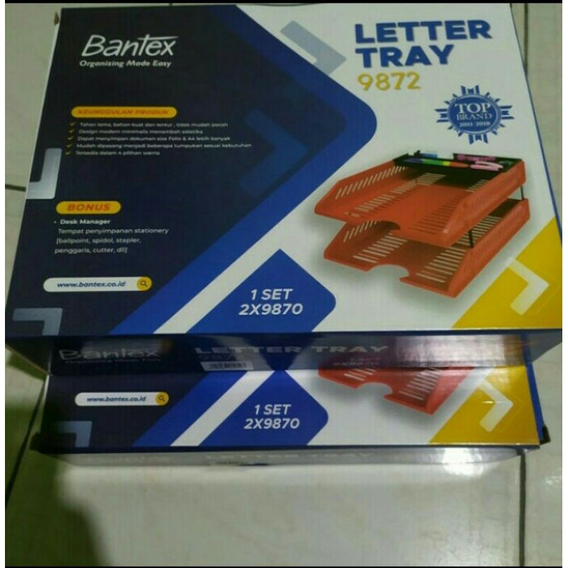 

letter tray.bantex.2susun.9872