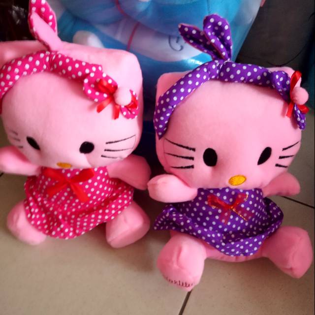 Boneka hello Kitty bando pita size:M