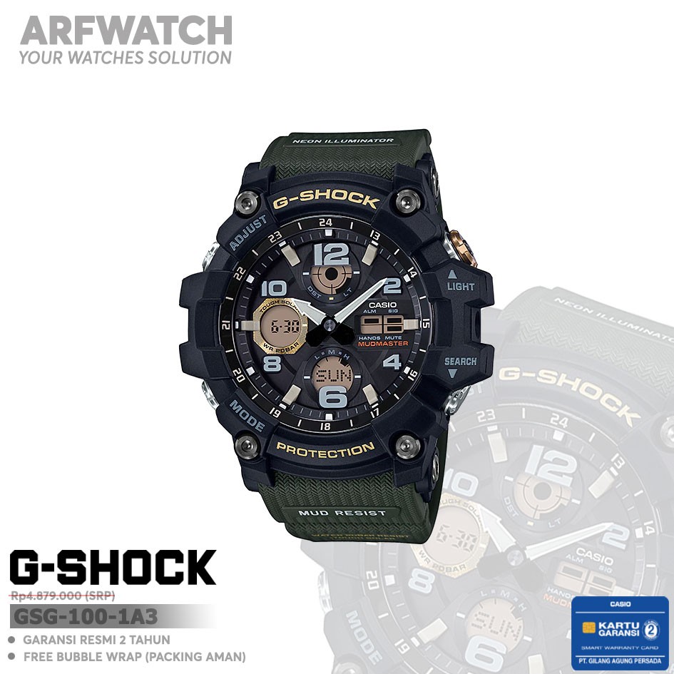 Casio G-Shock GSG-100-1A3 / GSG-100-1A3DR Original